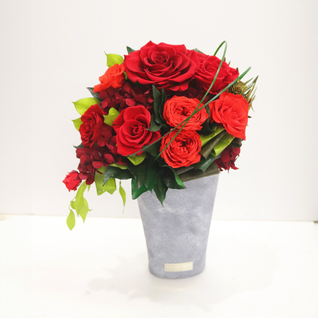 プリザーブドフラワー #ローザ〈トール〉【立て札OK】 送料無料