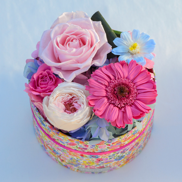 セリーンブルーム プリザーブドフラワー ギフト｜ベル・フルール公式