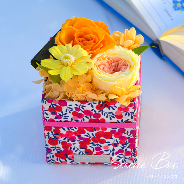 セリーンボックス プリザーブドフラワー ギフト｜ベル・フルール公式