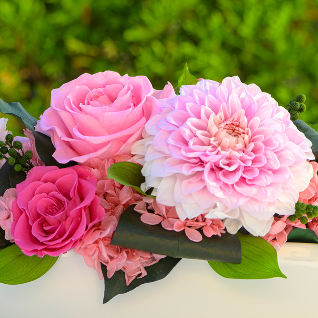 セリーンペタルアーク プリザーブドフラワー ギフト｜ベル・フルール