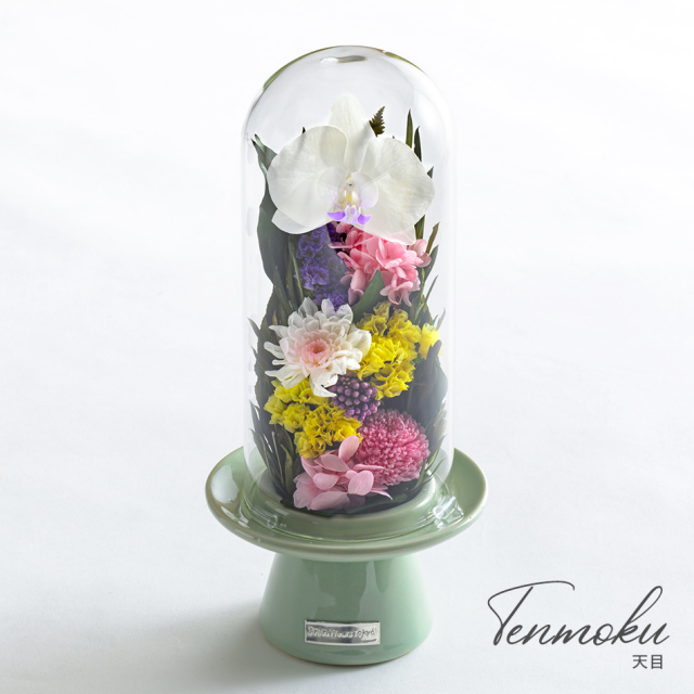 即日発送】プリザーブドフラワー 仏花 お供え花 #天目（てんもく
