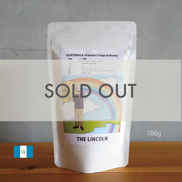 グァテマラ,5ファーマーズ,トロピカル,ハニー