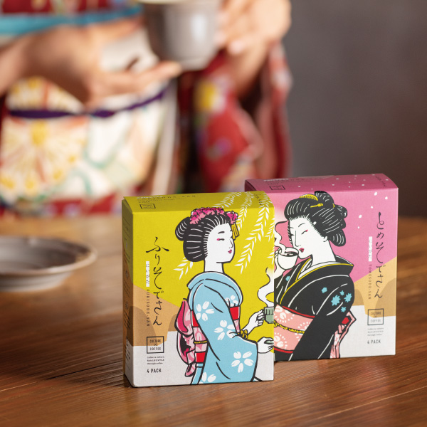 新発売!! 新潟古町芸妓 ドリップバッグ 「とめそでさん」BOX Type