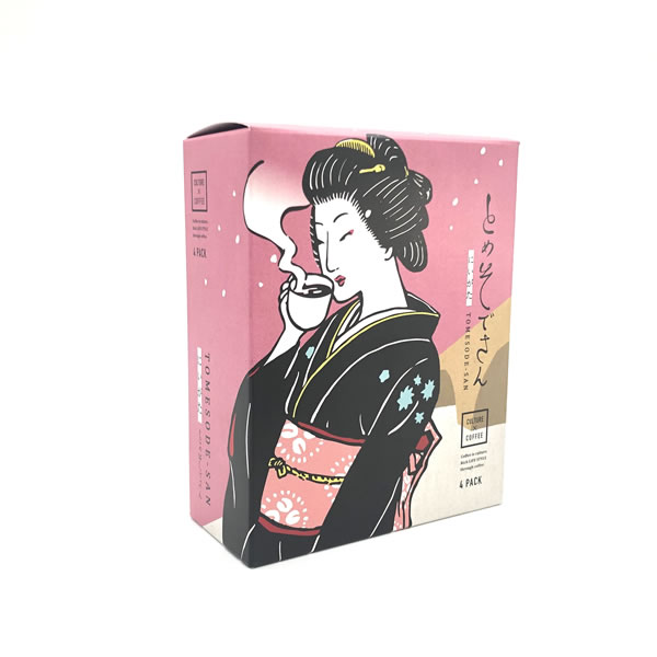 新発売!! 新潟古町芸妓 ドリップバッグ 「とめそでさん」BOX Type