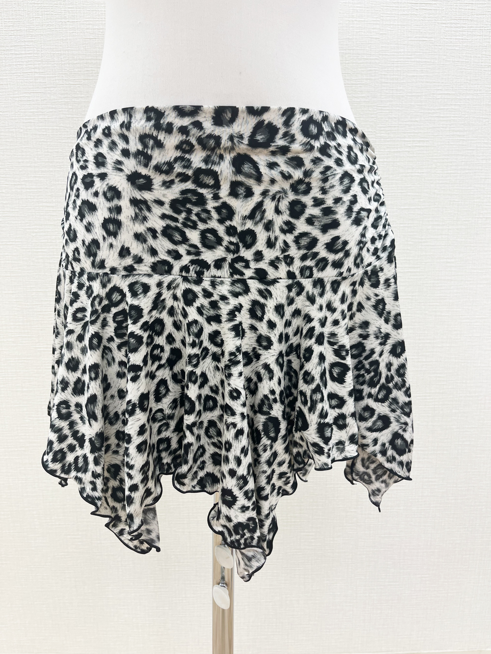 黒豹柄がセクシー！コインなしヒップスカーフ【ベリーダンス衣装／レッスン着】