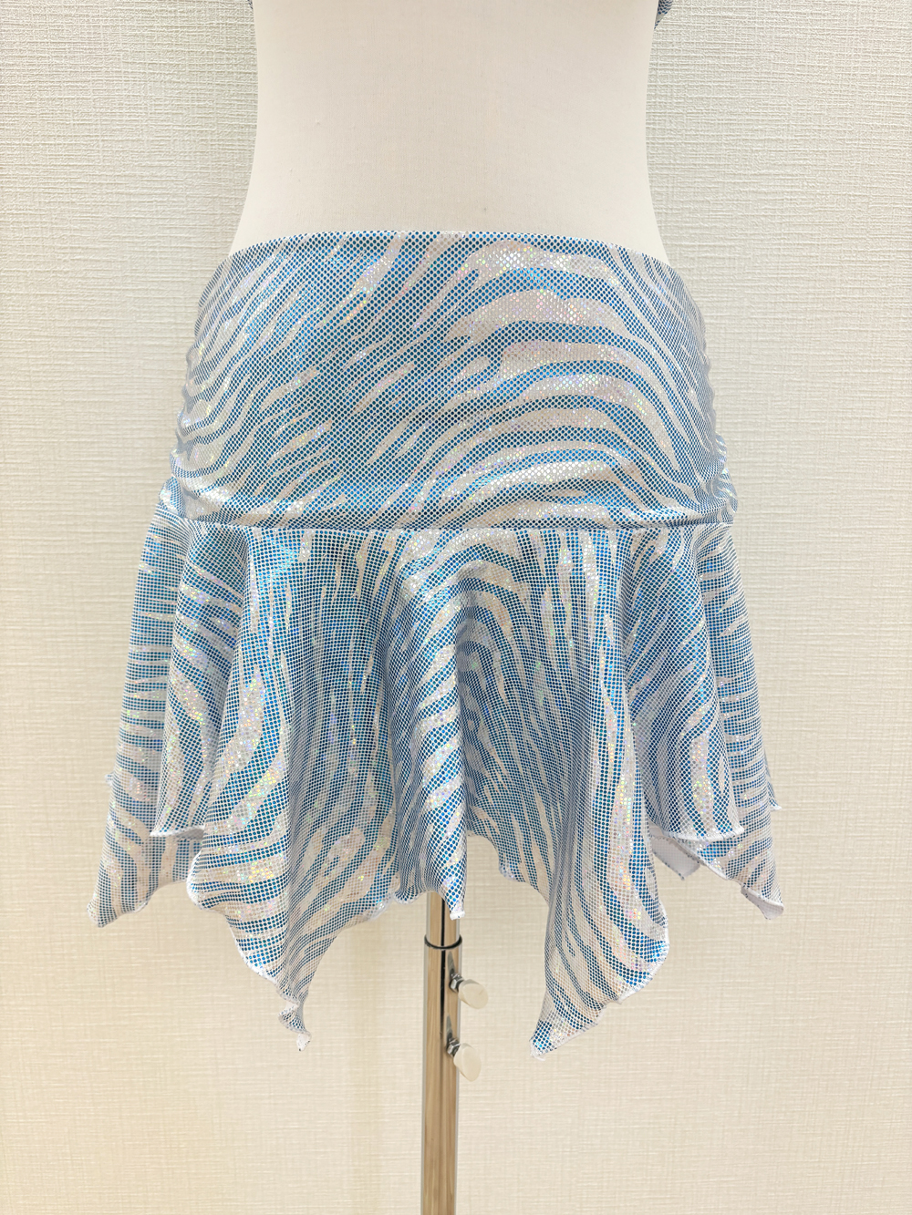 ラメの輝きがアクセント！コインなしヒップスカーフ／オーバースカート【ベリーダンス衣装／レッスン着】