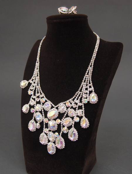 エレガントにぶら下がるストーンアクセサリーセット3　ミラーナベリーダンス衣装