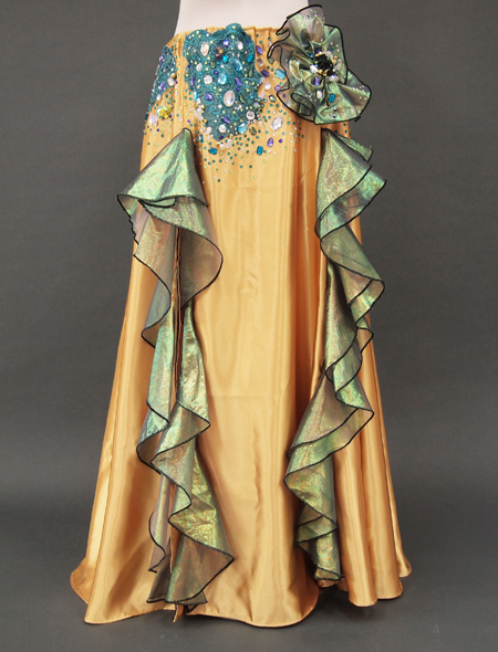 ゴールドベリーダンス衣装4　ミラーナ