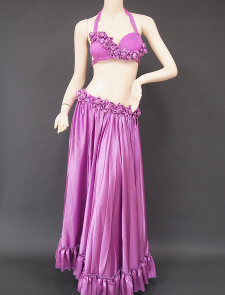 パープル薔薇6 ミラーナベリーダンス衣装