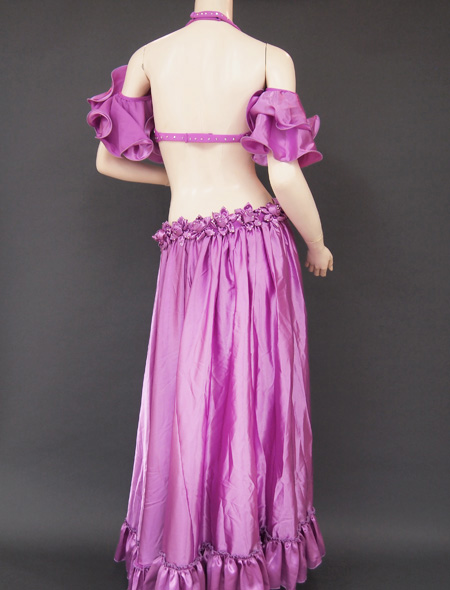パープル薔薇5 ミラーナベリーダンス衣装