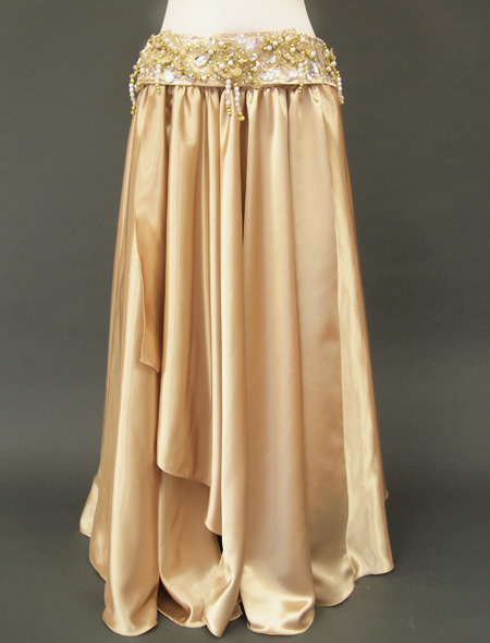 ゴールドベリーダンス衣装　スカート