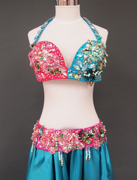 ターコイズベリーダンス衣装2