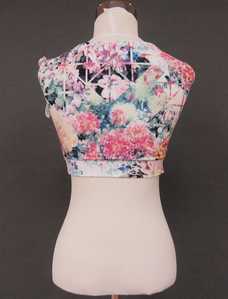 キラキラ花柄トップス2　ミラーナ