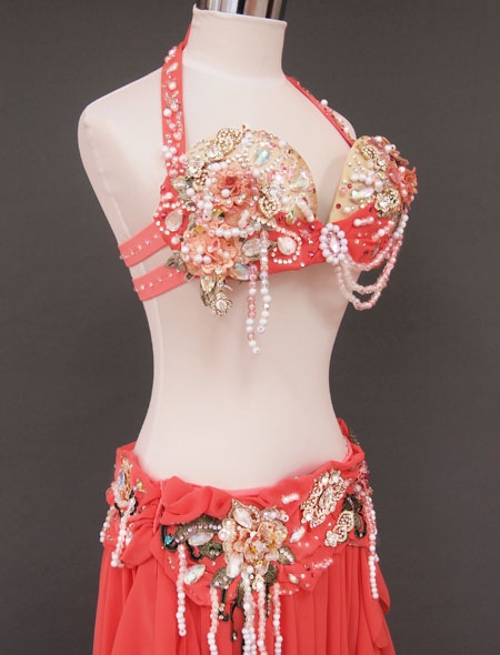 砂糖菓子のようなベリーダンス衣装5　ミラーナ