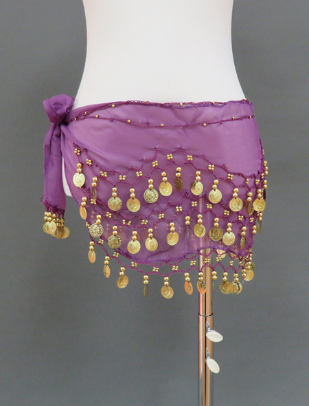 コイン付きヒップスカーフ