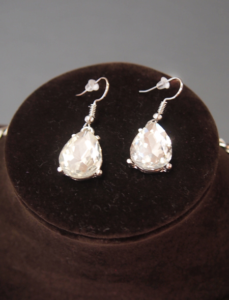 大振りなしずく型アクセサリーセット2　ミラーナベリーダンス衣装