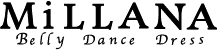 ベリーダンス衣装MiLLANA　logo画像