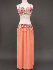 ピンク系 ベリーダンス衣装 MiLLANAミラーナ ベリーダンス衣装