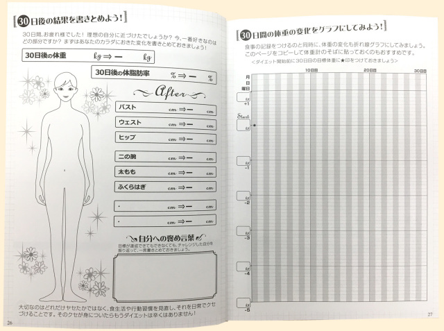 魔法のダイエット手帳