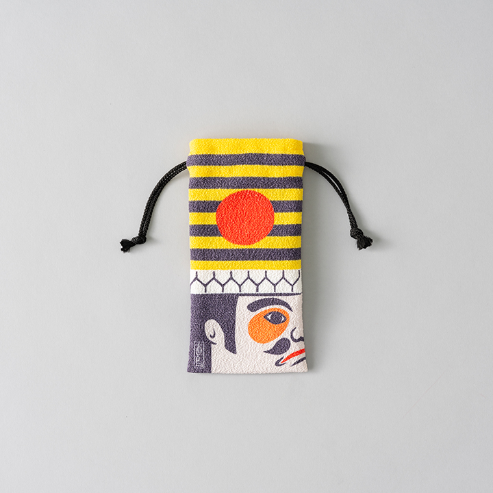 直島巾着　寿式二人三番叟_Naoshima Pouch Kotobuki Shiki Ninin Sanbaso
