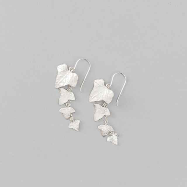 直島アイビー　ペアピアスロング_Naoshima ivy Pierced Earrings LONG