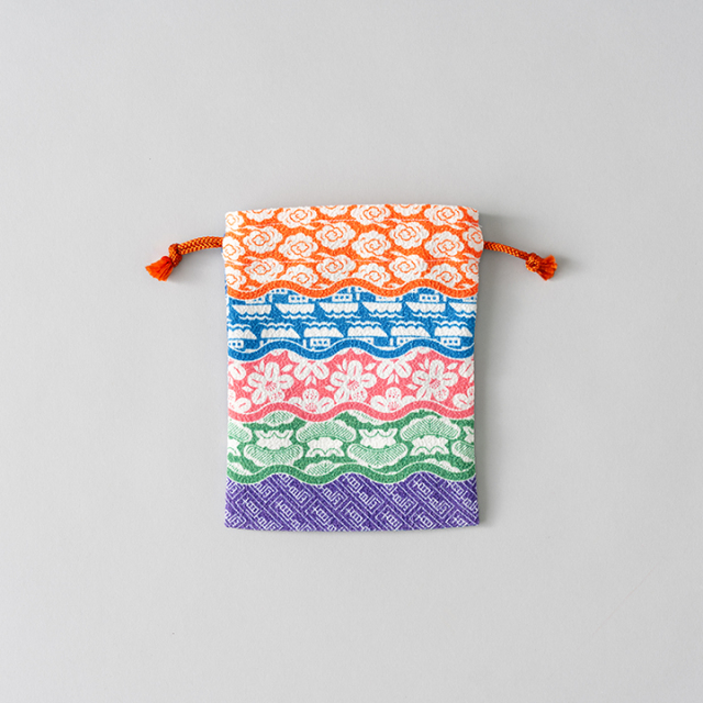 直島巾着　なおしま模様_Naoshima Pouch Pattern