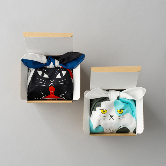 豆皿風呂敷セットイメージ