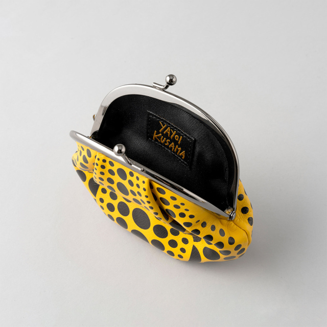 【Max.5】草間彌生南瓜がま口_Yayoi Kusama Pumpkin Clasp Coin Purse