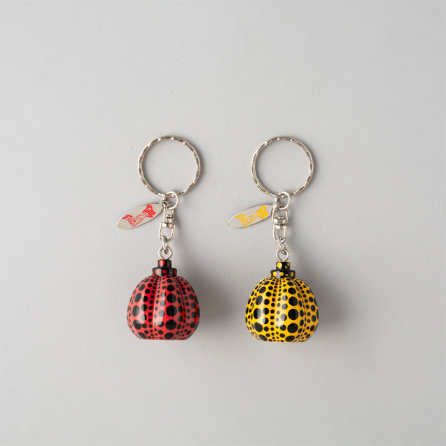 草間彌生南瓜チャーム_Yayoi Kusama Pumpkin Charm Key Ring