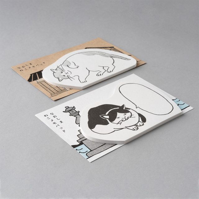直島ねこメモパッド_Naoshima Cat Memo Pad ベネッセハウス オンライン