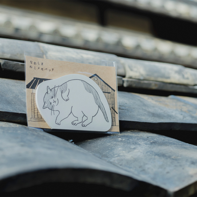 直島ねこメモパッド_Naoshima Cat Memo Pad ベネッセハウス オンライン