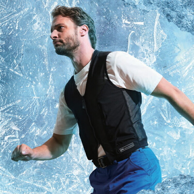 桑和 G.GROUND 13109 アイスパッドベストセット 冷却ペルチェ コンペ