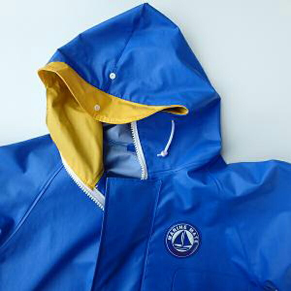 4L】漁業用水産合羽 マリンメイト パーカー ジャケット F9035P PVC