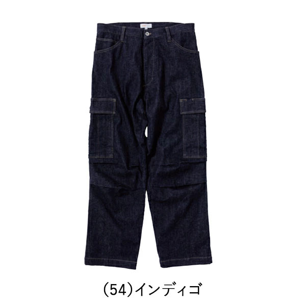 桑和　beams design デニム　セットアップ　サイズM 桑和 BEAMS DESIGN 2702-08 デニムカーゴパンツ M-LL 年間定番