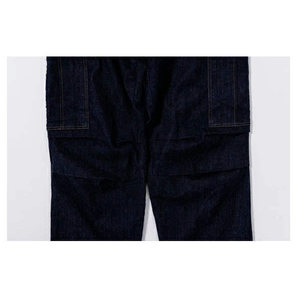 桑和 BEAMS DESIGN 2702-08 デニムカーゴパンツ M-LL 年間定番