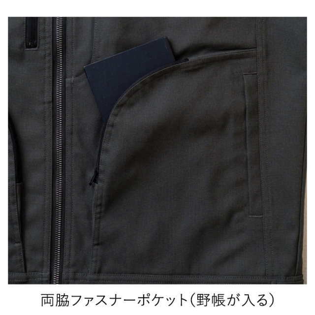 桑和 G.GROUND 3052-00 長袖ブルゾン 4L-6L ジャケット ブルゾン