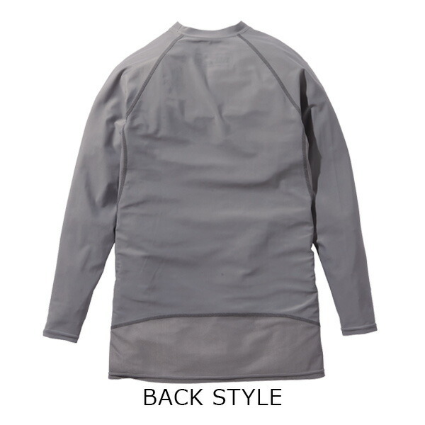 寅壱 5982-617 長袖クルーネックシャツ S-3L 再帰性反射 消臭テープ付