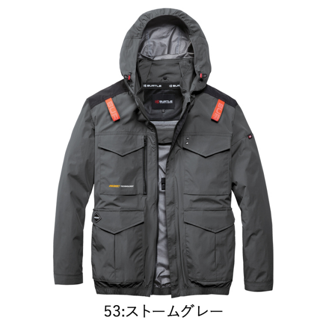 BURTLE バートル AIRCRAFT AC2101 AC長袖ブルゾン（ユニセックス） S
