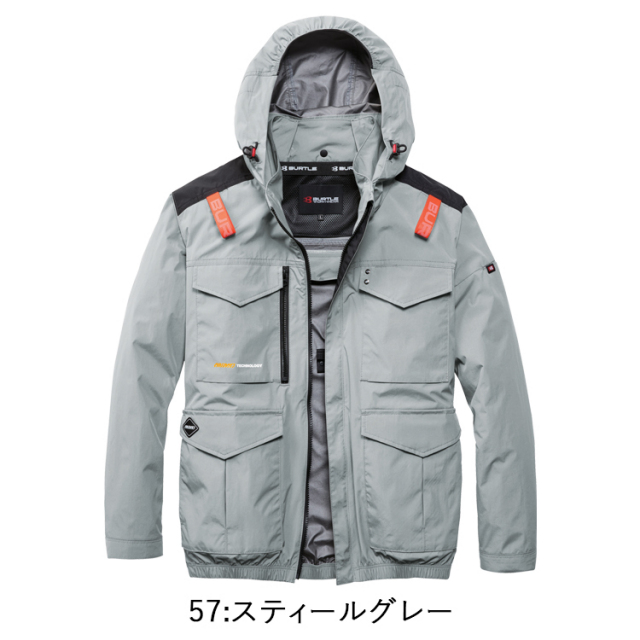BURTLE バートル AIRCRAFT AC2101 AC長袖ブルゾン（ユニセックス） S