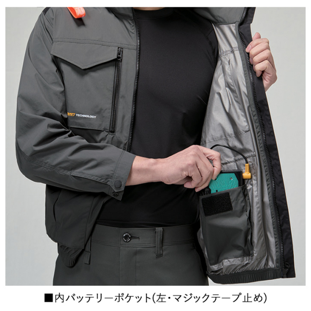 BURTLE バートル AIRCRAFT AC2106 AC半袖ブルゾン（ユニセックス） S
