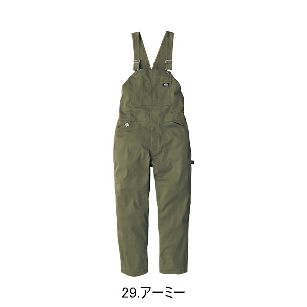 ディッキーズ D-769 T/Cストレッチオーバーオール サロペット つなぎ