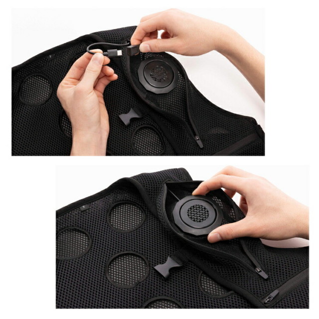 アイトス TULTEX AZ-8154 冷温サイレントペルチェベストセット F-XL