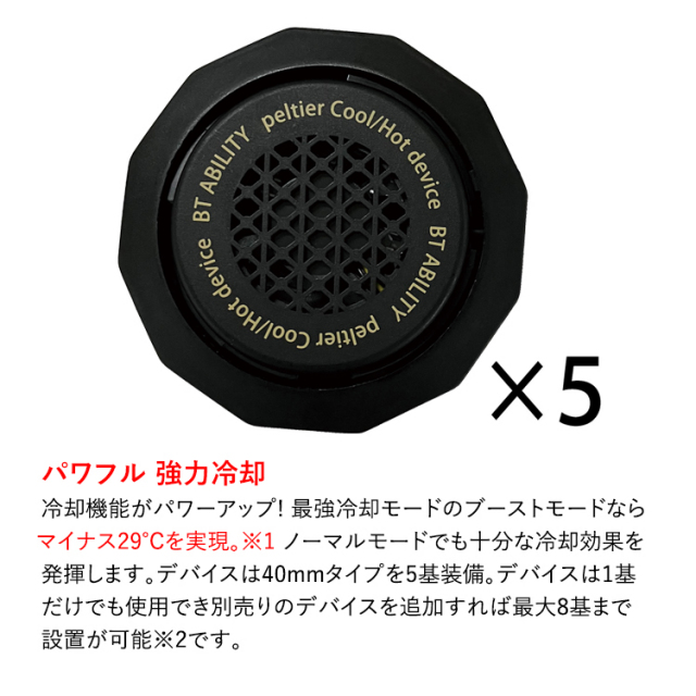 おたふく手袋 JW-698 マルチペルチェベスト 冷・温 バッテリーセット