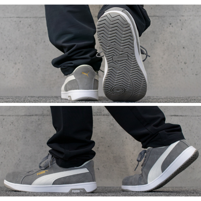 PUMA ICONIC LOW アイコニック ロー 安全靴 作業靴 プロスニーカー