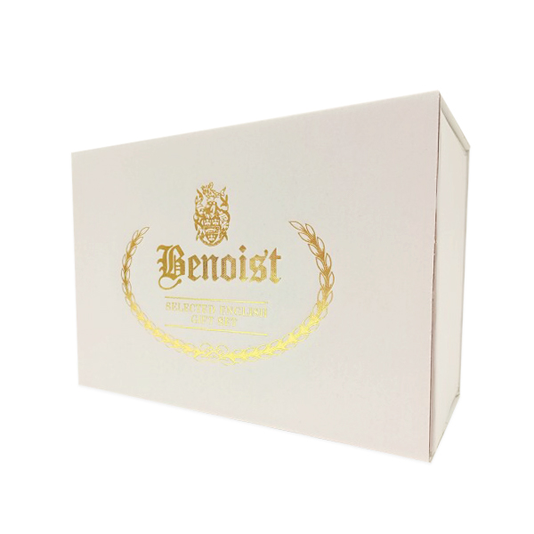 ギフトBOX白　紅茶２缶箱