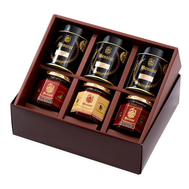 紅茶&ジャム6種ギフトセット【送料無料】