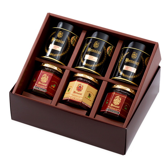 紅茶&ジャム6種ギフトセット【送料無料】
