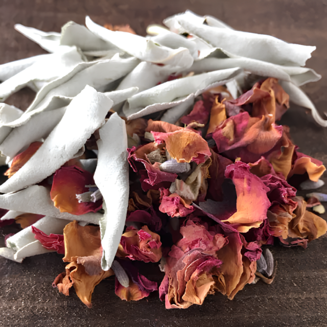 ホワイトセージ＆ローズ