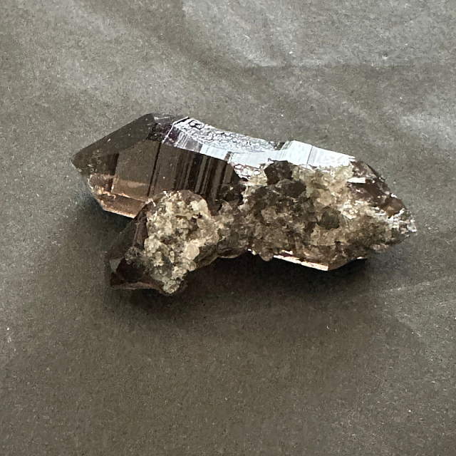 アルプススモーキークォーツ・ダブルポイント