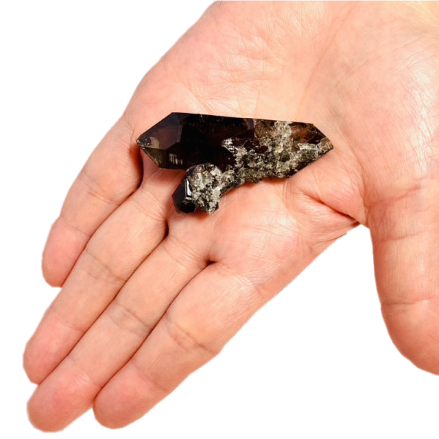 アルプススモーキークォーツダブルポイント